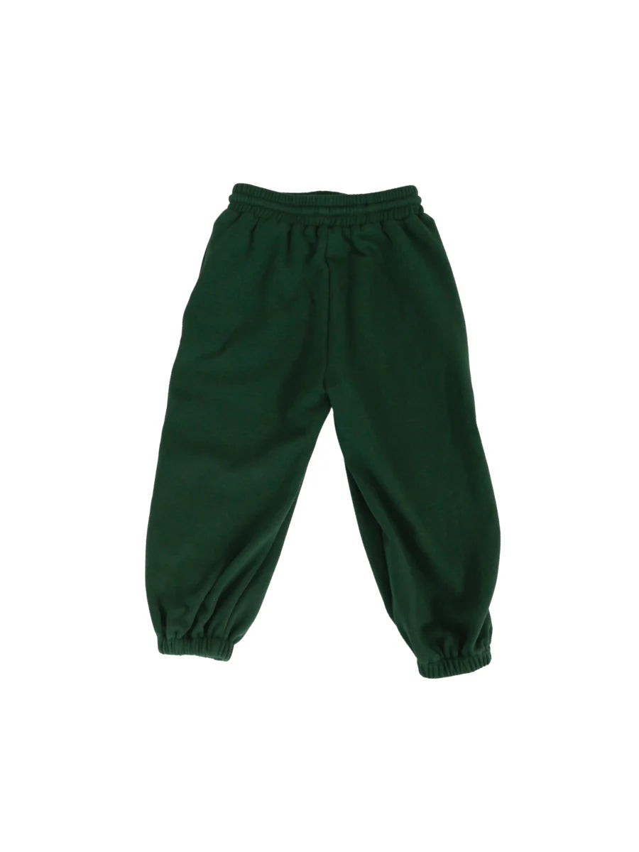Comfort cuff track pant | Green