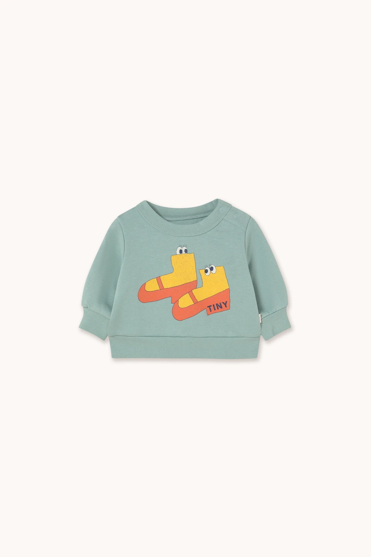 Walk graphic baby sweater