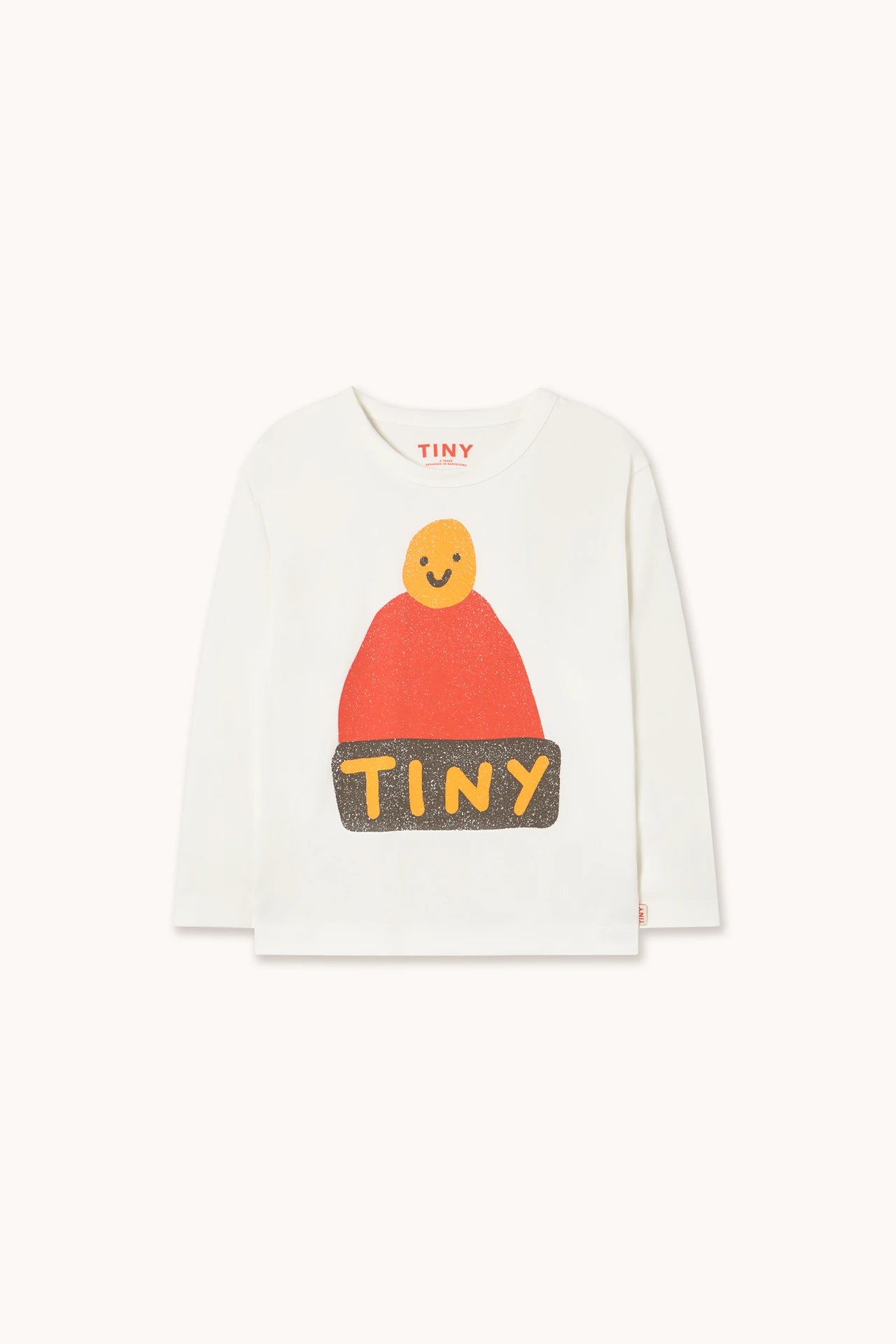 Beanie graphic long sleeve tee