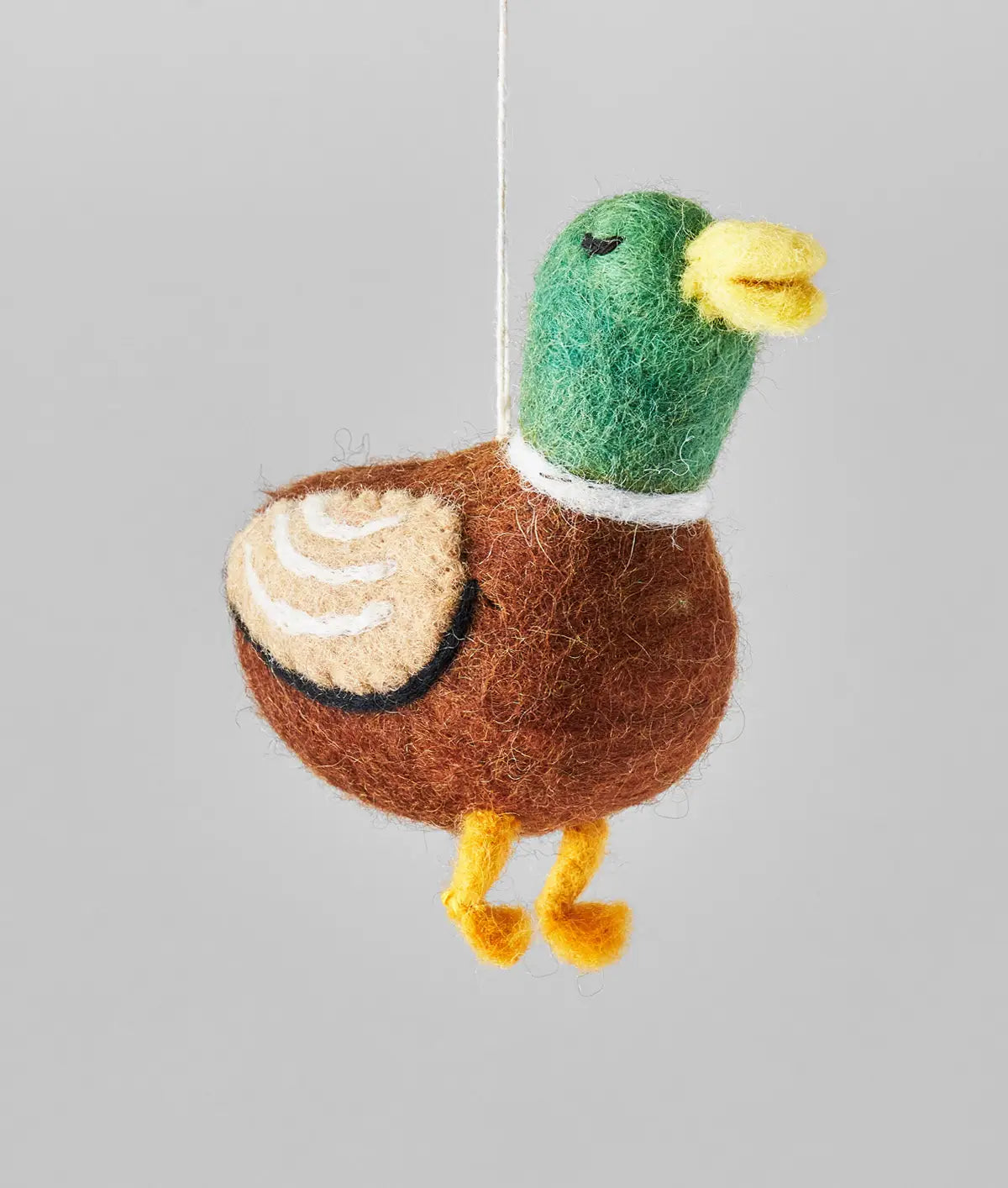 felt ornament - duck