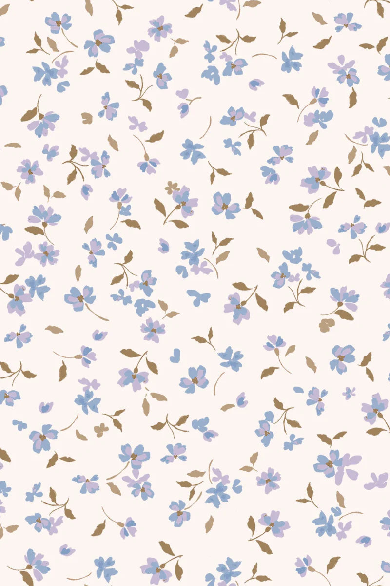 Lenni Skirt | indigo bloom print