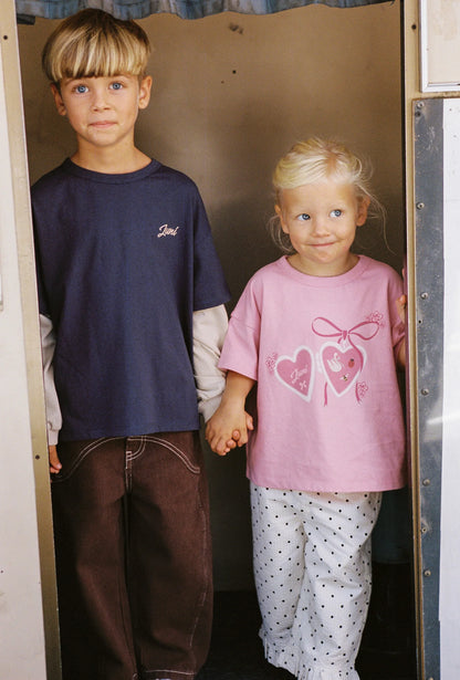 Love Locket tee | pink