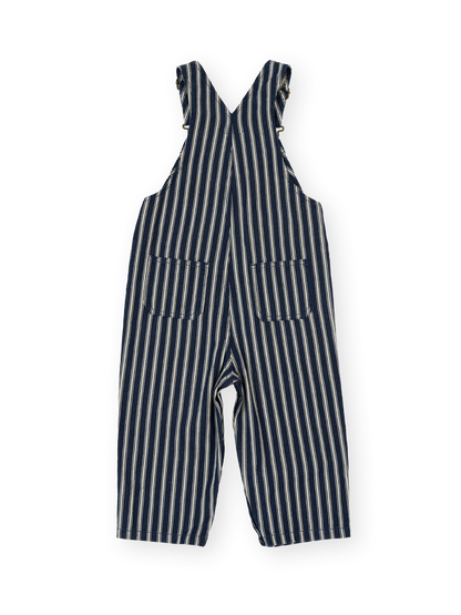 Railroad Stripe Austin Overalls