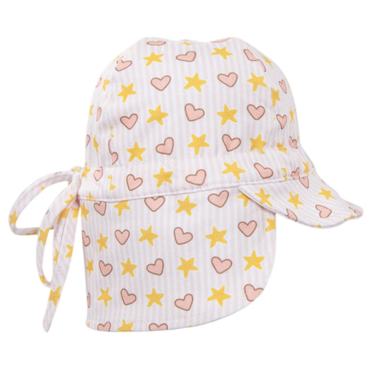 Love and Stars Flap Cap