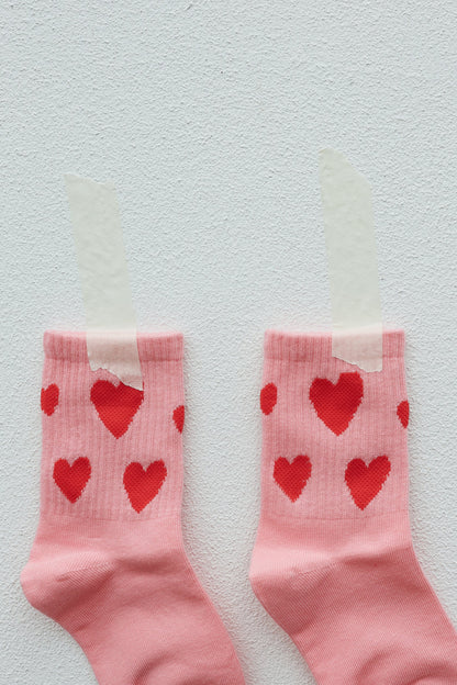 Heart Burst Sock