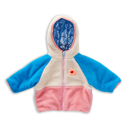 Hej Blomma! Reversible Kids Puffer Jacket