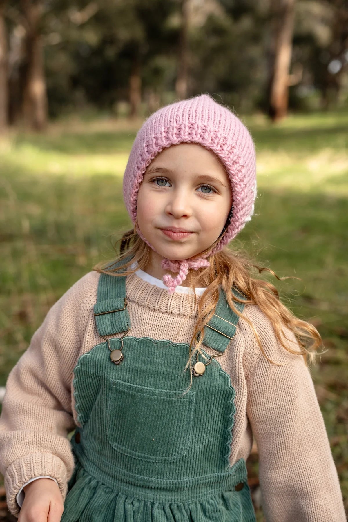 Flowers Bonnet | Pink