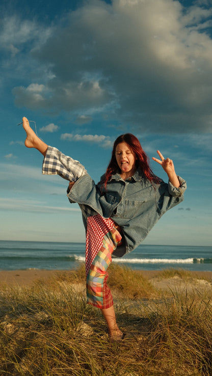 Cotton Flannel Pant - multi check