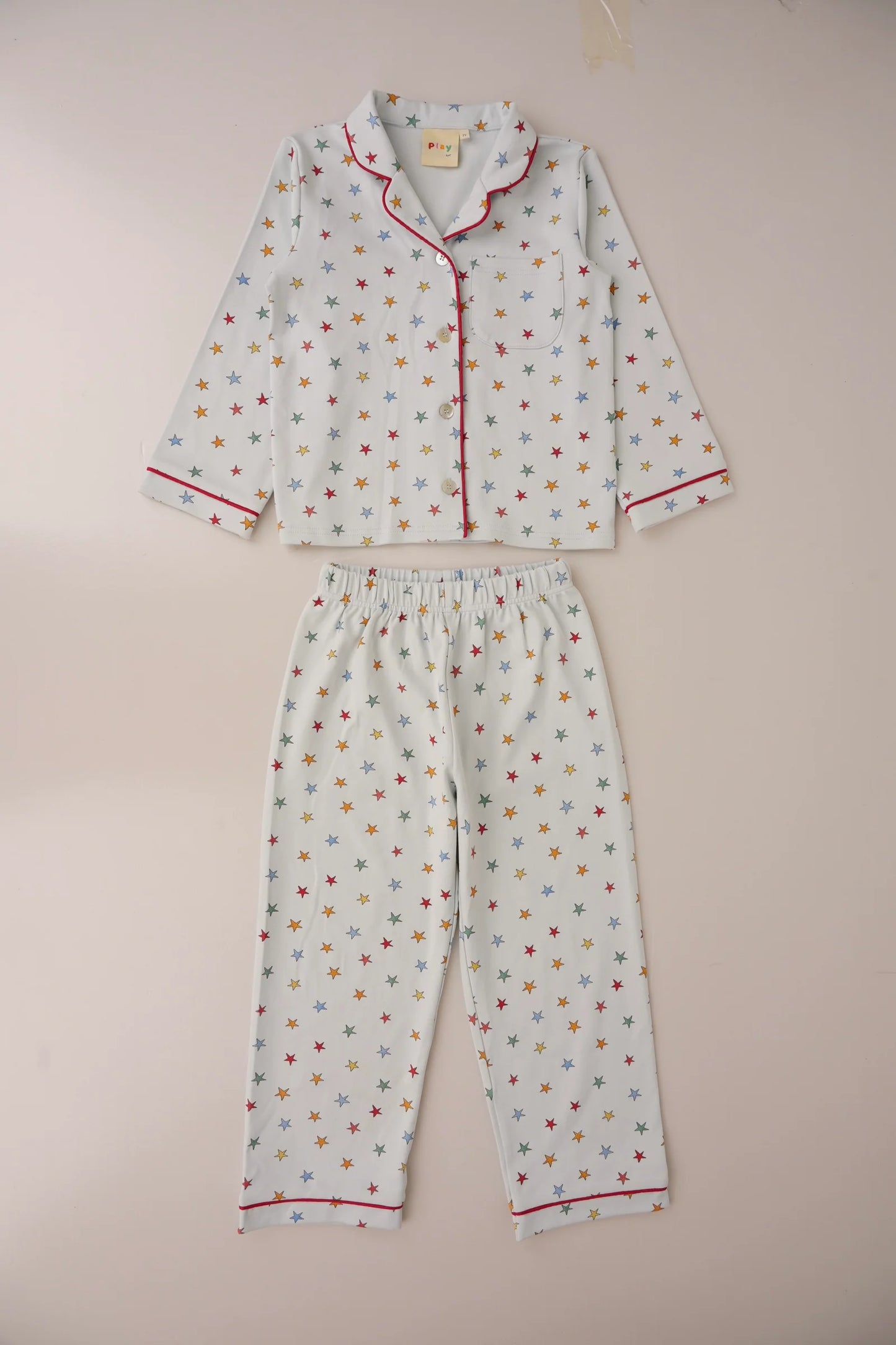 Retro Star Two Piece Long Sleeve Set