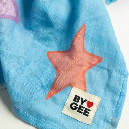 Starburst organic swaddle