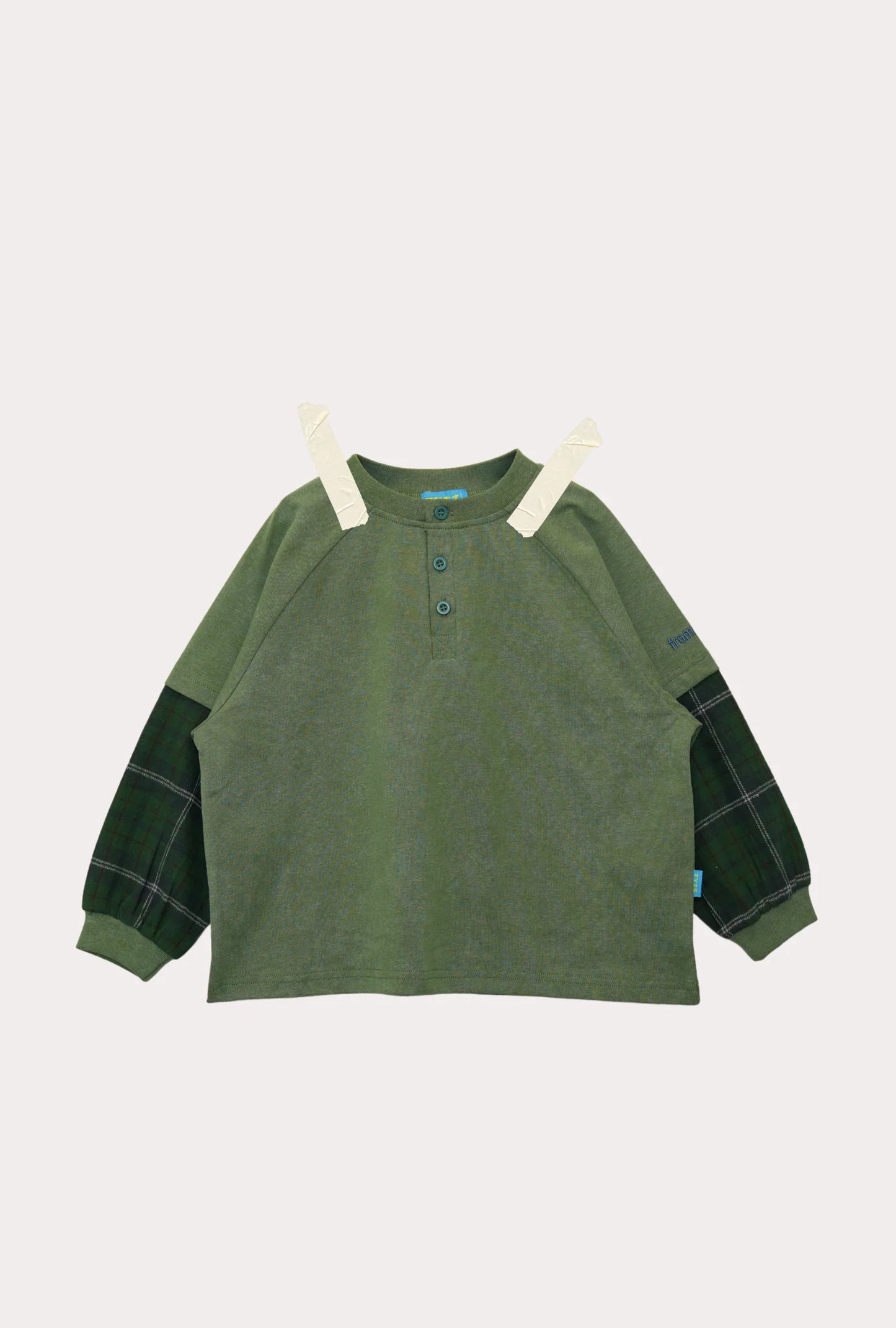 ollie double-sleeve top | hunter