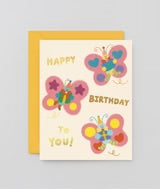 Happy Birthday To You Butterflies Card