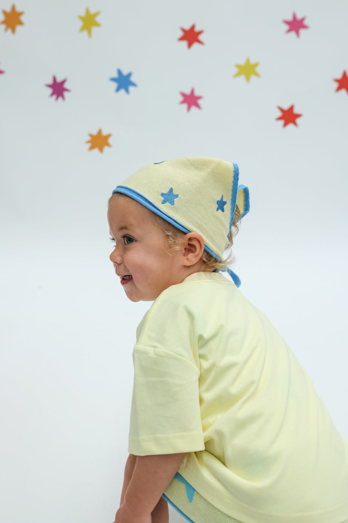 Stars align bandana | yellow + blue