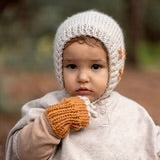 Flowers Bonnet | Oatmeal