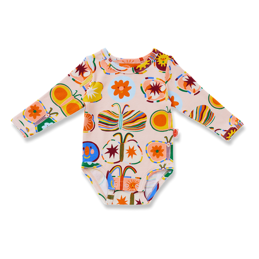 Long Sleeve Bodysuit | Flutterby