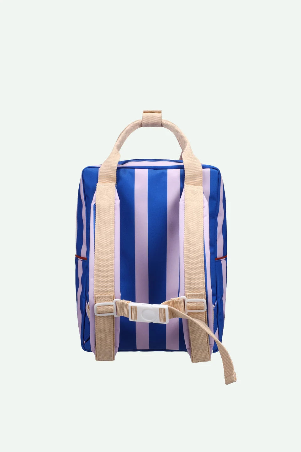 backpack medium | stripes | ink blue + gustav lilac