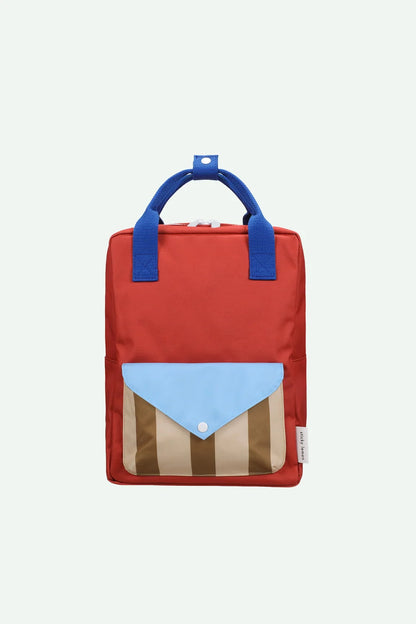 backpack medium | envelope | faded red