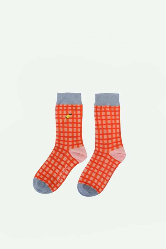 socks | lemon tree | grid
