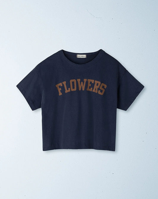 Flowers tee | midnight