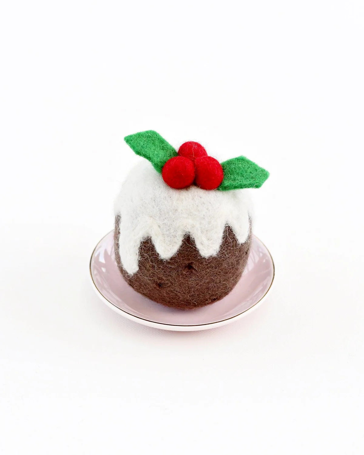 Felt christmas pudding (tall)