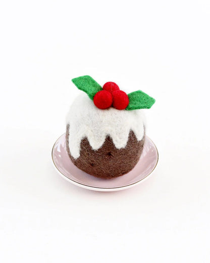 Felt christmas pudding (tall)