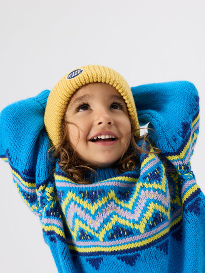 Wool Beanie Yellow