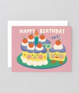 Happy Birthday Yay Cake & Slice Card