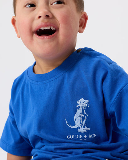 Outback Roo Tee | Classic Blue