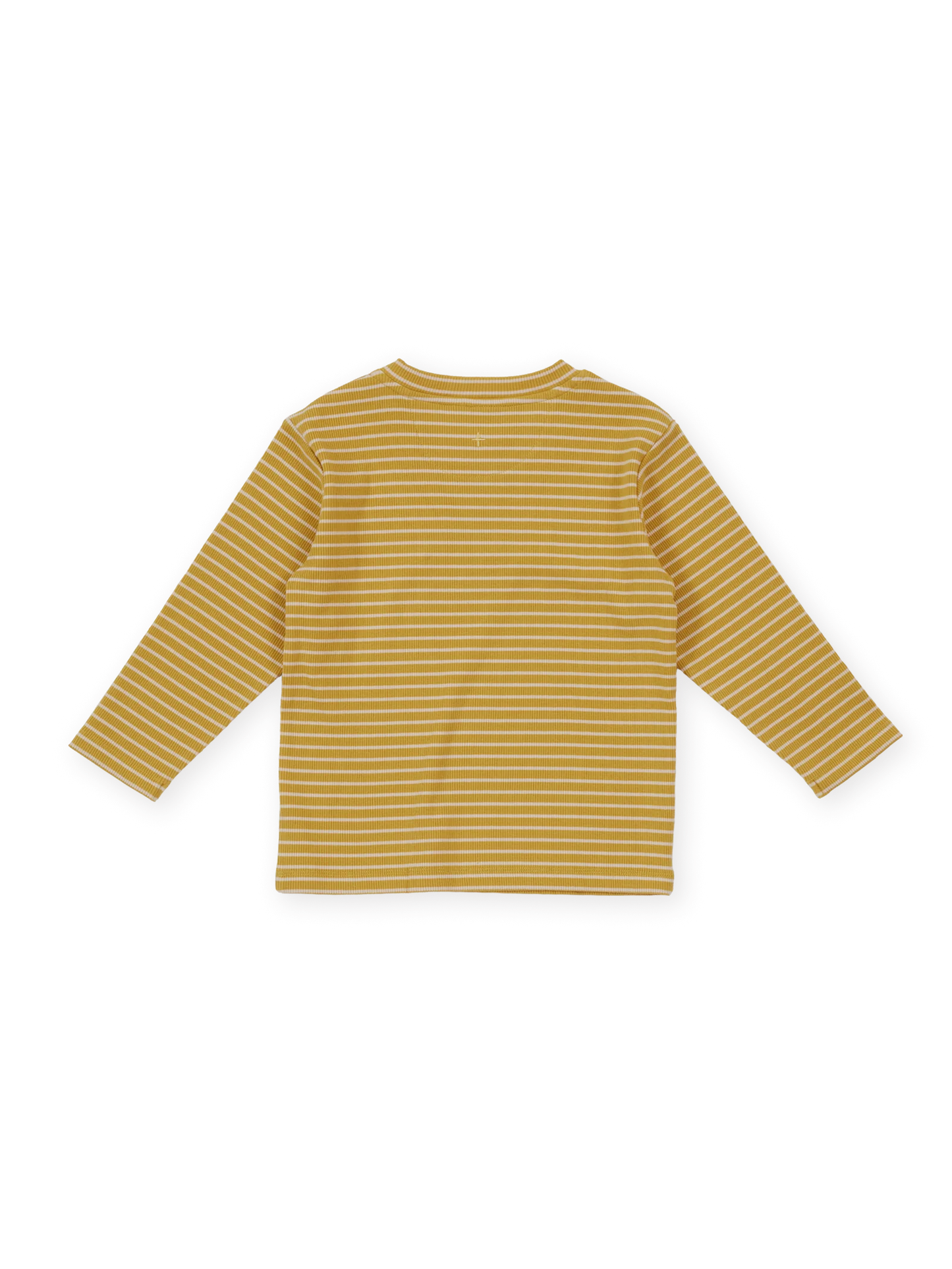 Essential Stripe Rib Top Yellow