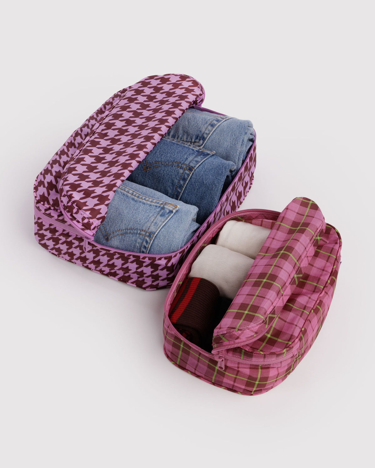 Packing Cube Set | Check Mix