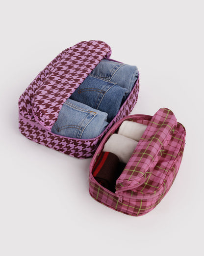 Packing Cube Set | Check Mix
