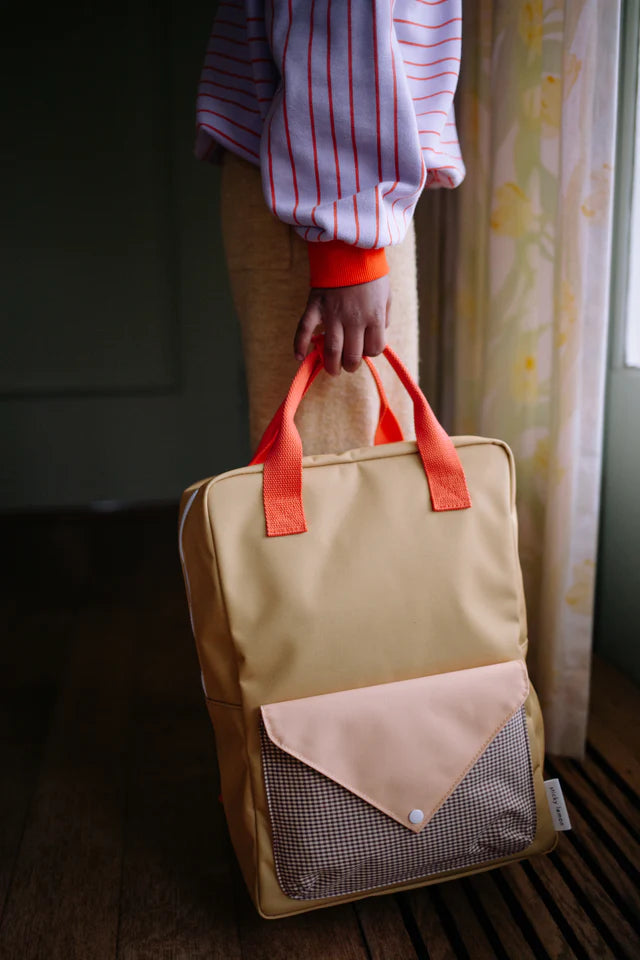 backpack large | envelope | bookworm green
