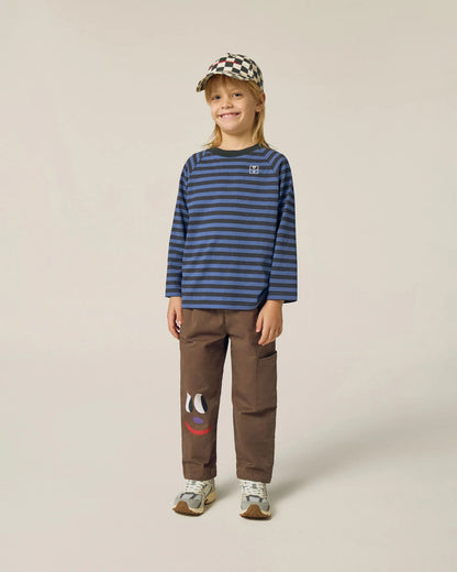Blue and Grey Stripes T-Shirt