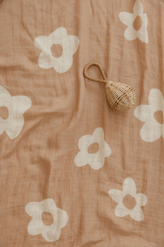 bamboo swaddle - posy