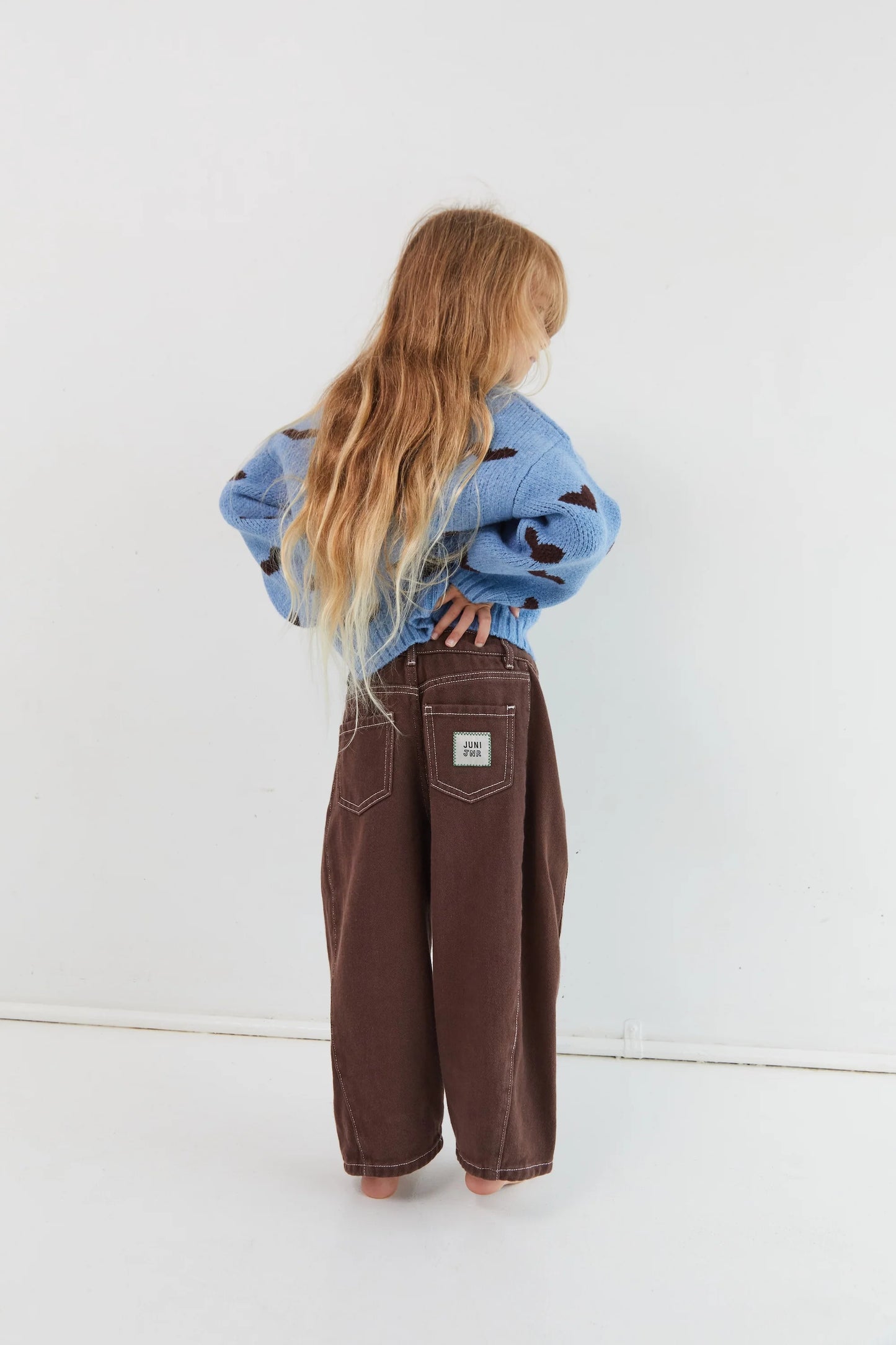 Dylan Barrel Leg Jean | Cocoa