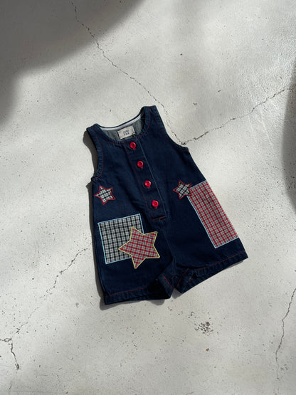 Franky Romper | indigo