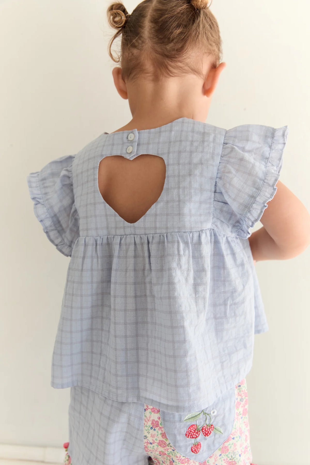 Daisy Blouse | Sky Check