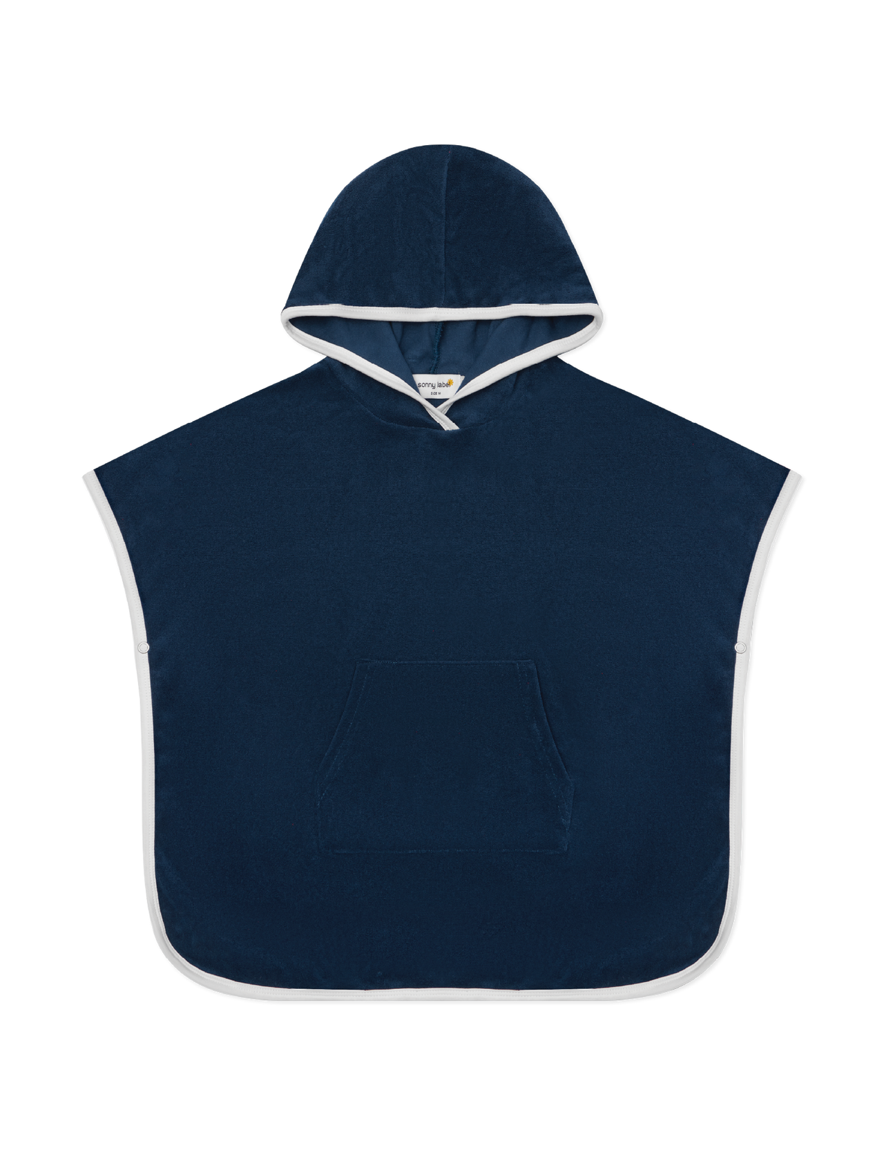 Terry poncho | navy