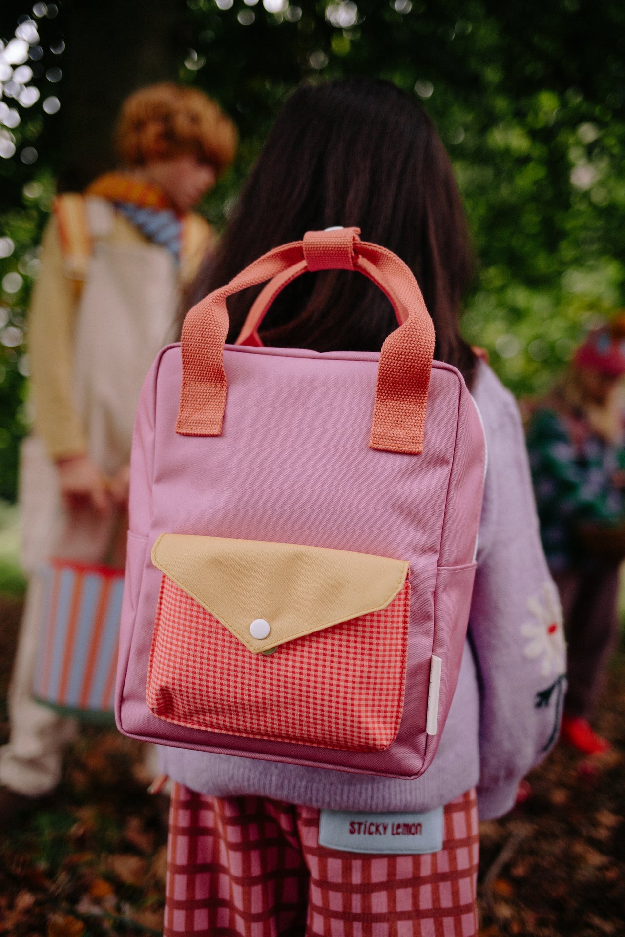 backpack small | envelope | rosebay pink