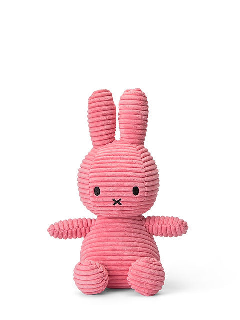 Miffy ECO Corduroy Bubblegum Pink - 23 cm