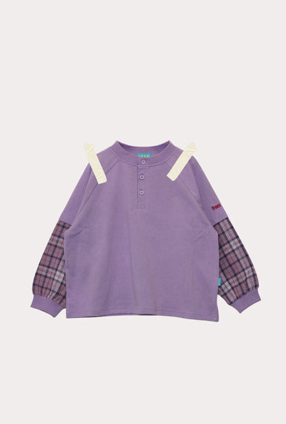 ollie double-sleeve top | fig