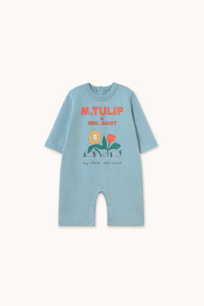 Tulip & Daisy Graphic One-Piece | denim blue