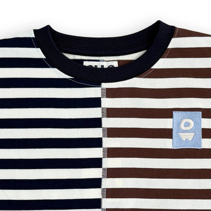 Slit Stripes Tee