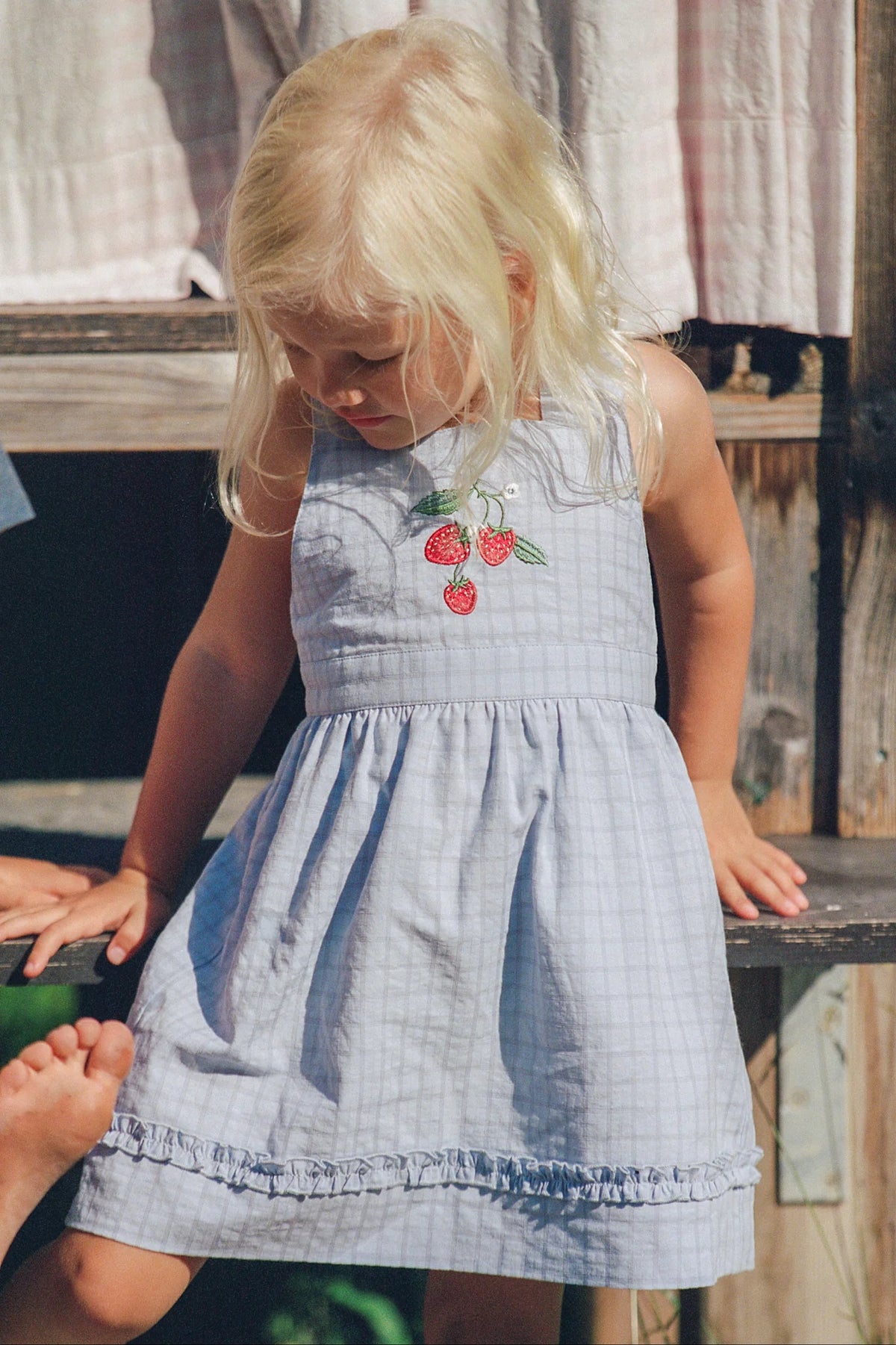 Coco Dress | Sky Check