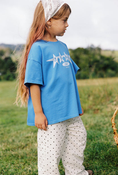 Star Tee | Azure