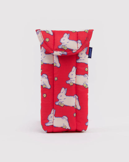 Puffy glasses sleeve | bunnies