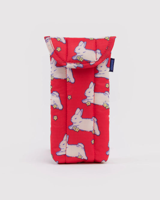 Puffy glasses sleeve | bunnies