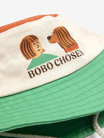 Friends in a Pickle bucket hat