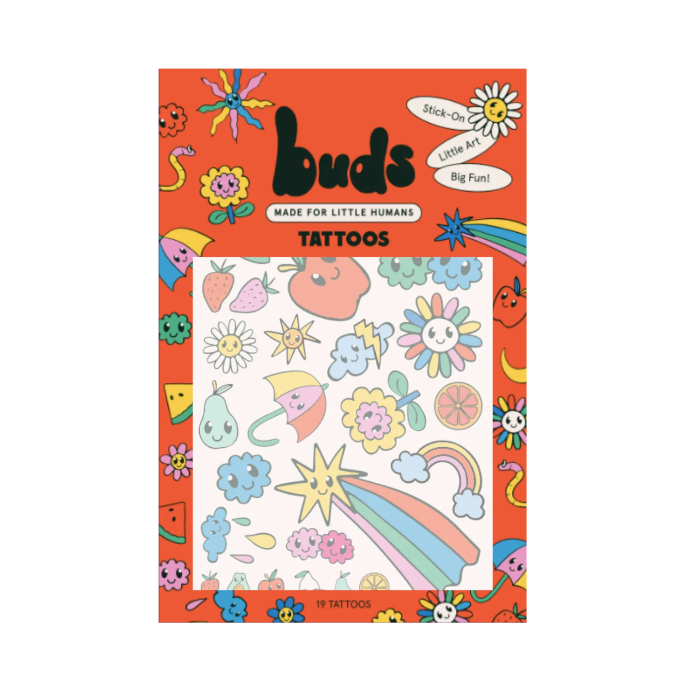 Buds temporary tattoos