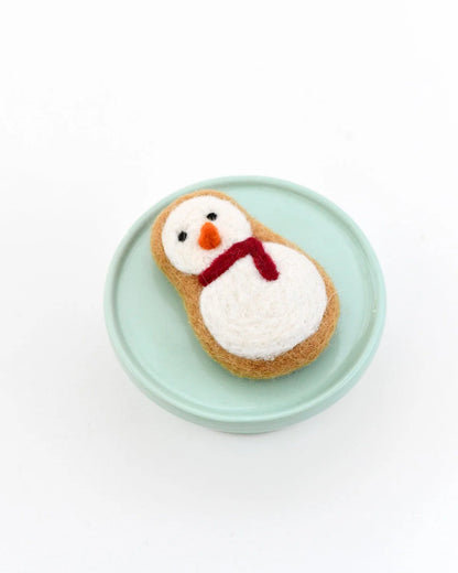 Snowman cookie